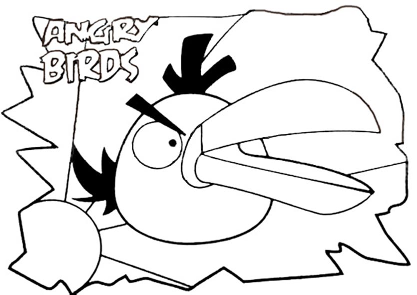 ausmalbilder angry birds 1