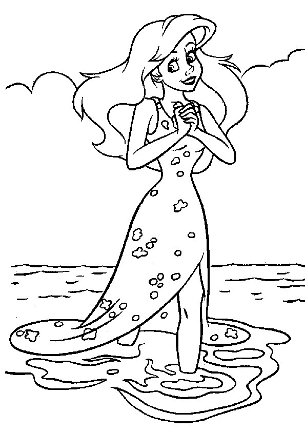 Arielle die Meerjungfrau Prinzessin