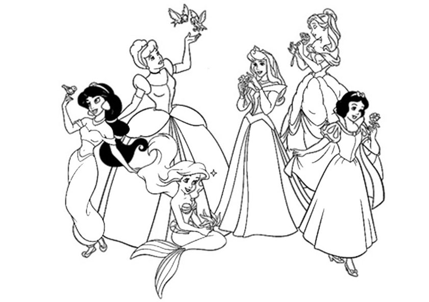 Alle Disney-Prinzessin