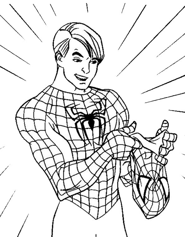 Spiderman bekommt seinen Anzug